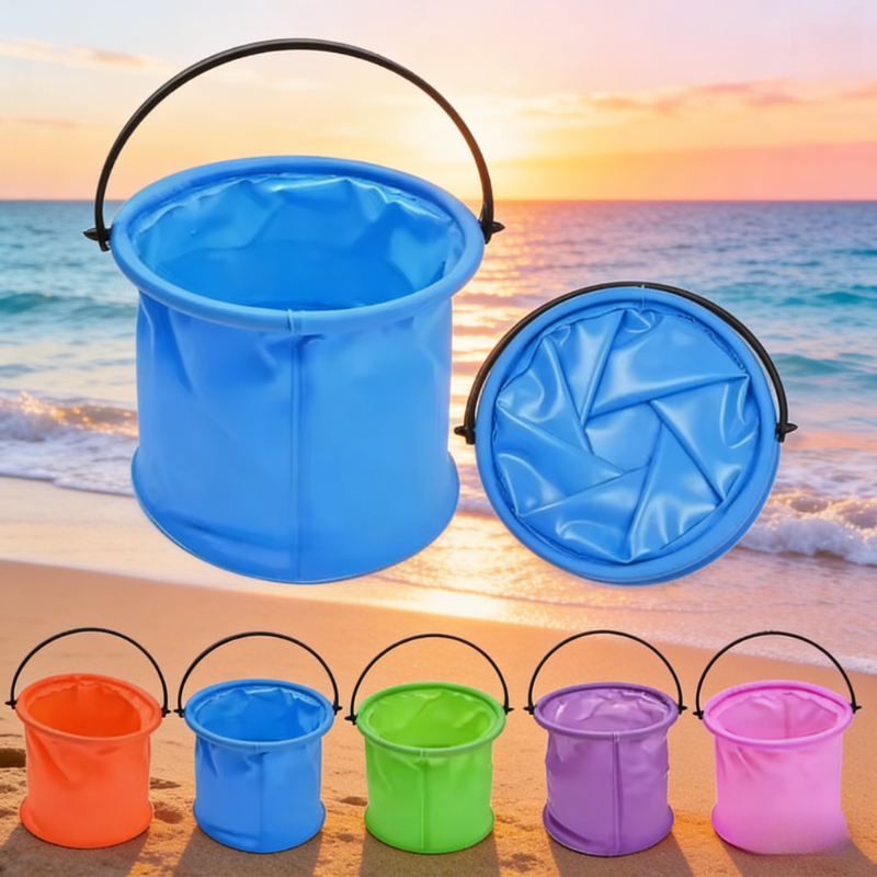 Gardening Tools For Kids - Beach Sand Bucket Toy Collapsible Bucket