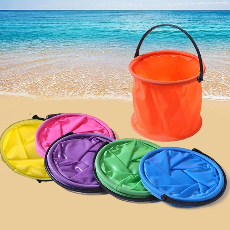 Gardening Tools Toys - Beach Sand Play Bucket Toy Folding