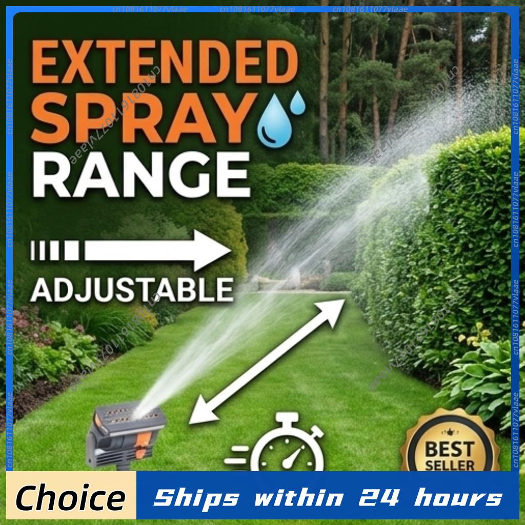 Gardening Tools And Accessories - Automatic Oscillating Sprinkler Garden Lawn Watering