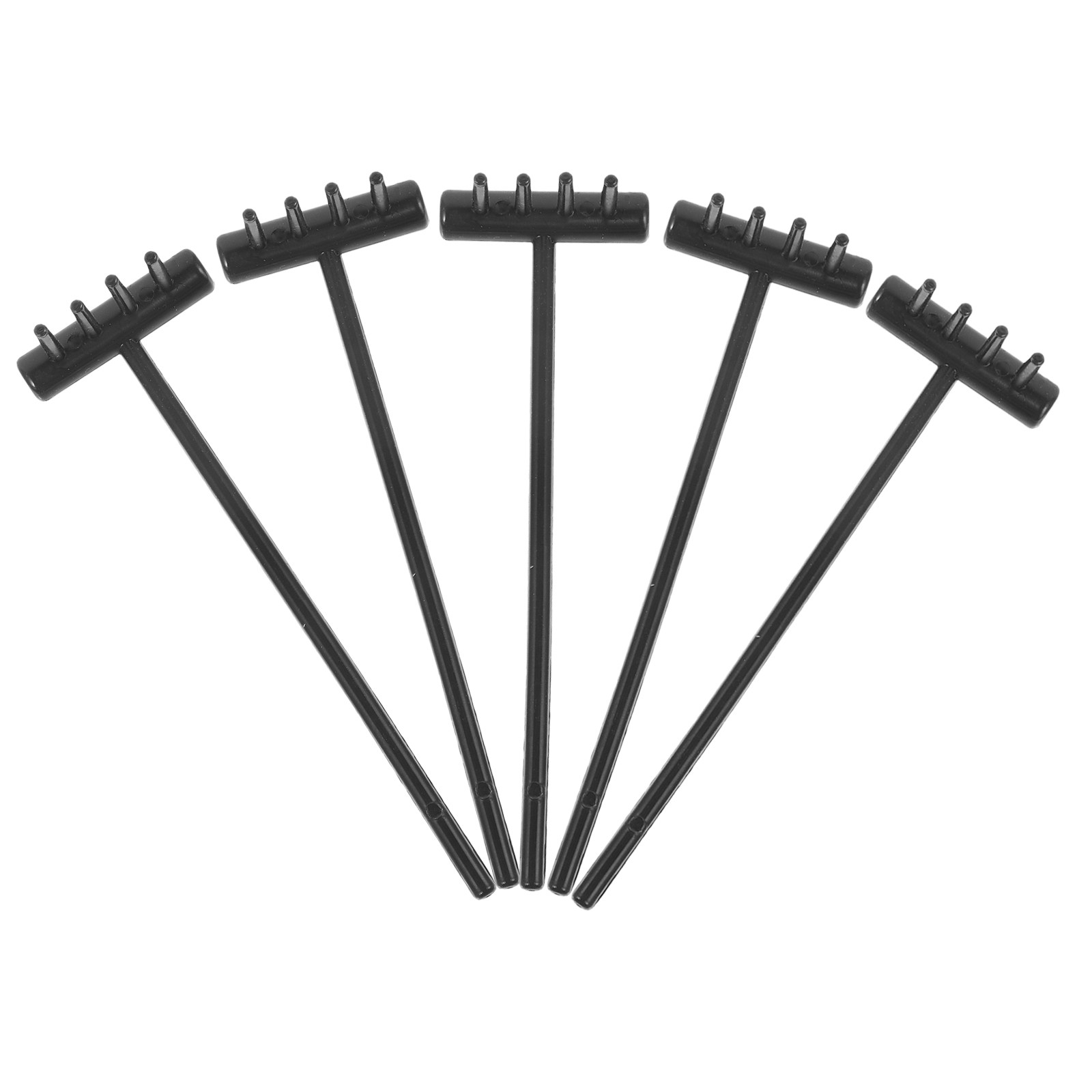 Gardening Tool Diy - 5Pcs Mini Sandbox Rakes Set Smooth