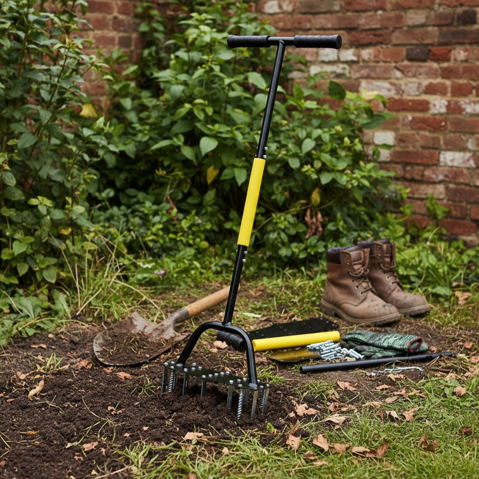 Gardening Tools Spade - Half Moon Edger Detachable Design Manual