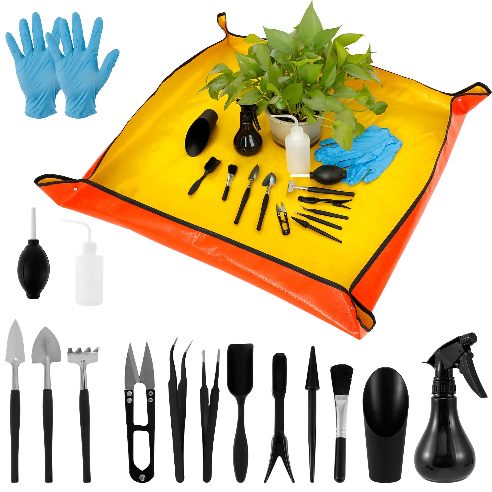 Gardening Tools Toys - 13/16Pcs Garden Succulent Plants Tools Mini