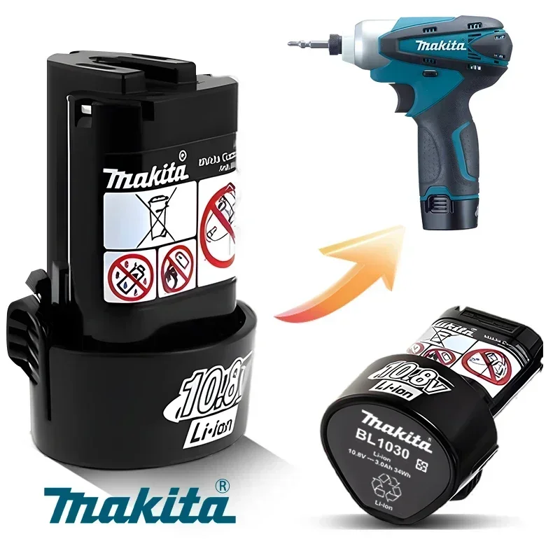 Gardening Tools B&Q - --🎍🏆brand Makita 10.8V Battery,3.0Ah/2.0Ah,For Makita 10.8