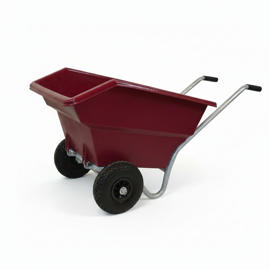 Junior Gardening Tools - 125 L Steel Tipping Wheelbarrow Junior