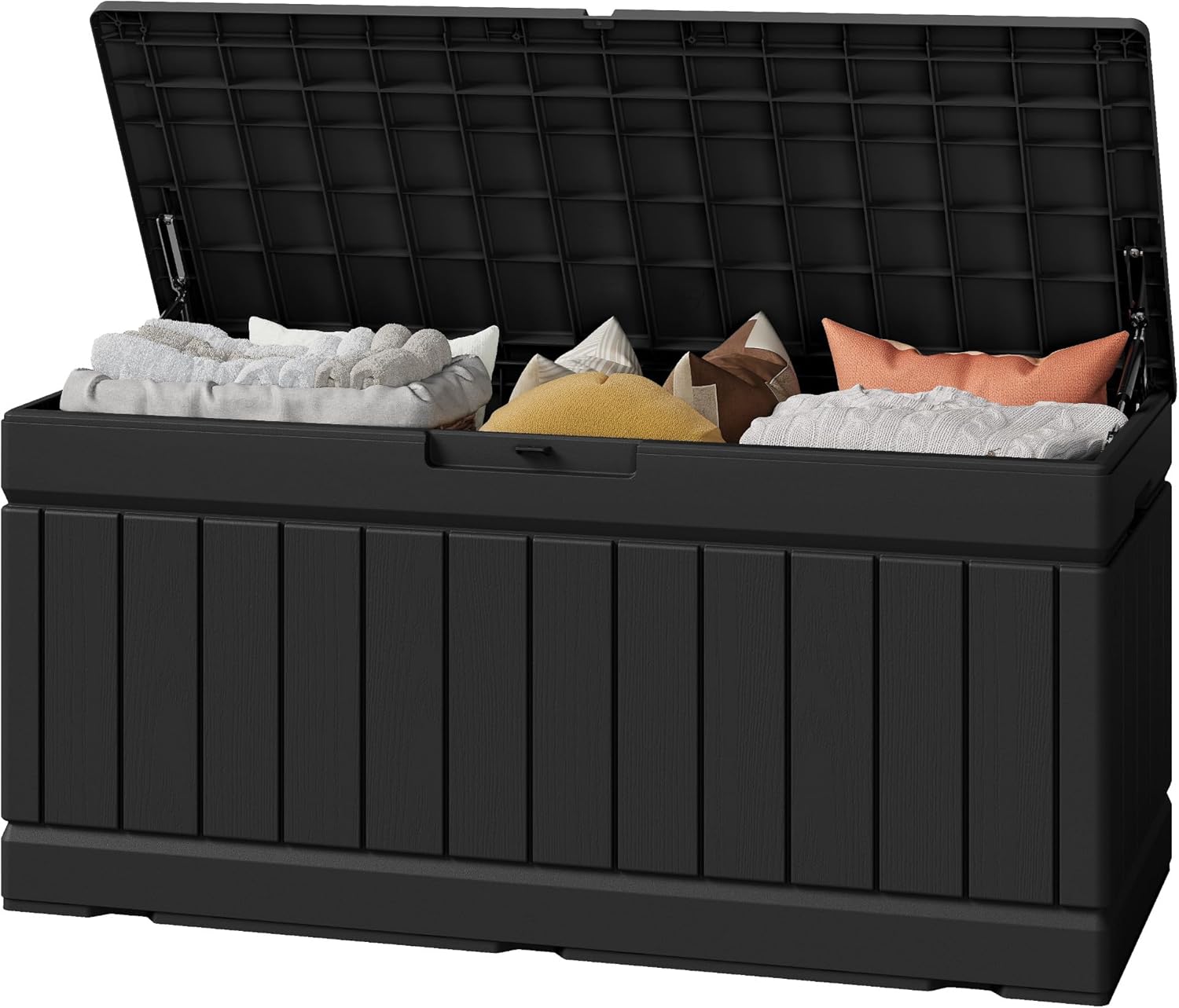 Gardening Tools Images - 82 Gallon Outdoor Storage Box with