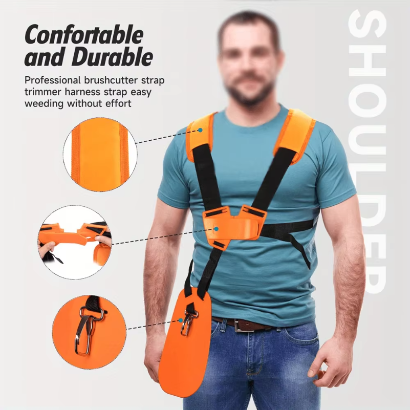 Gardening Tools Spade - Double Shoulder Strap Lawn Mower Harness