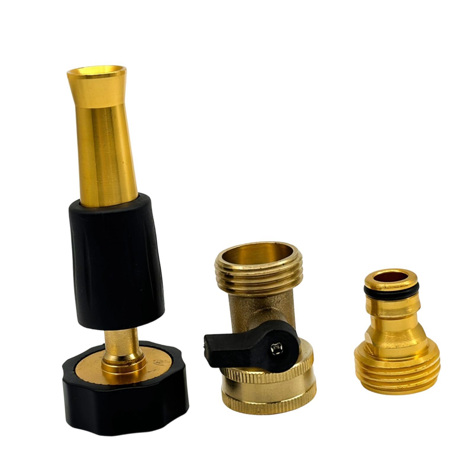 Gardening Tools And Accessories - Garden Hose Spray Nozzle, Replace, Metal,