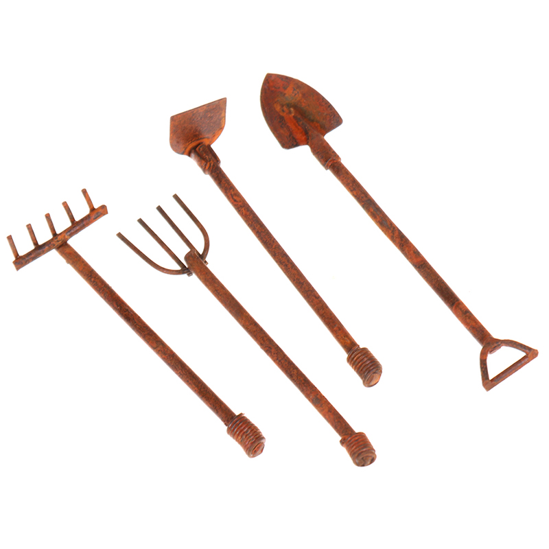 1:12 Scale Dollhouse Miniature – обзор и цена Gardening Tools Toys