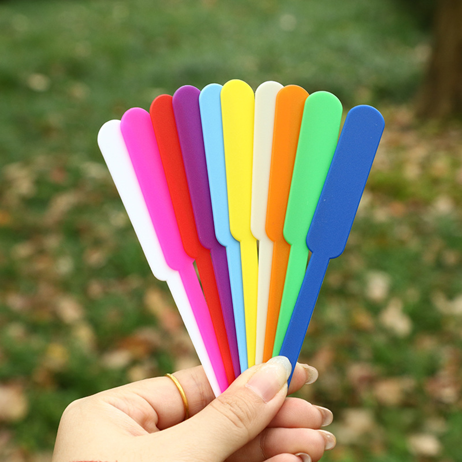 100pcs New Garden Plant Tags W – обзор и цена Gardening Tool Diy