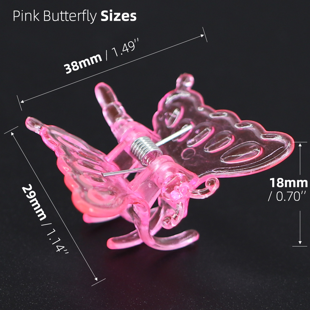 18-48PCS Colorful Butterfly Cl – обзор и цена Gardening Tool Diy