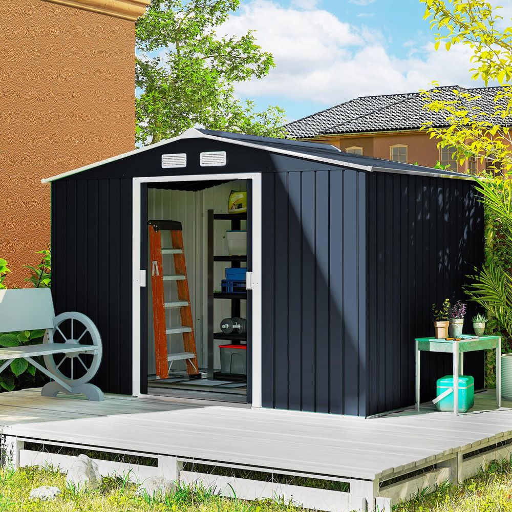 9 x 6 Outdoor Storage Shed, Ga – обзор и цена Gardening Tools B&Q