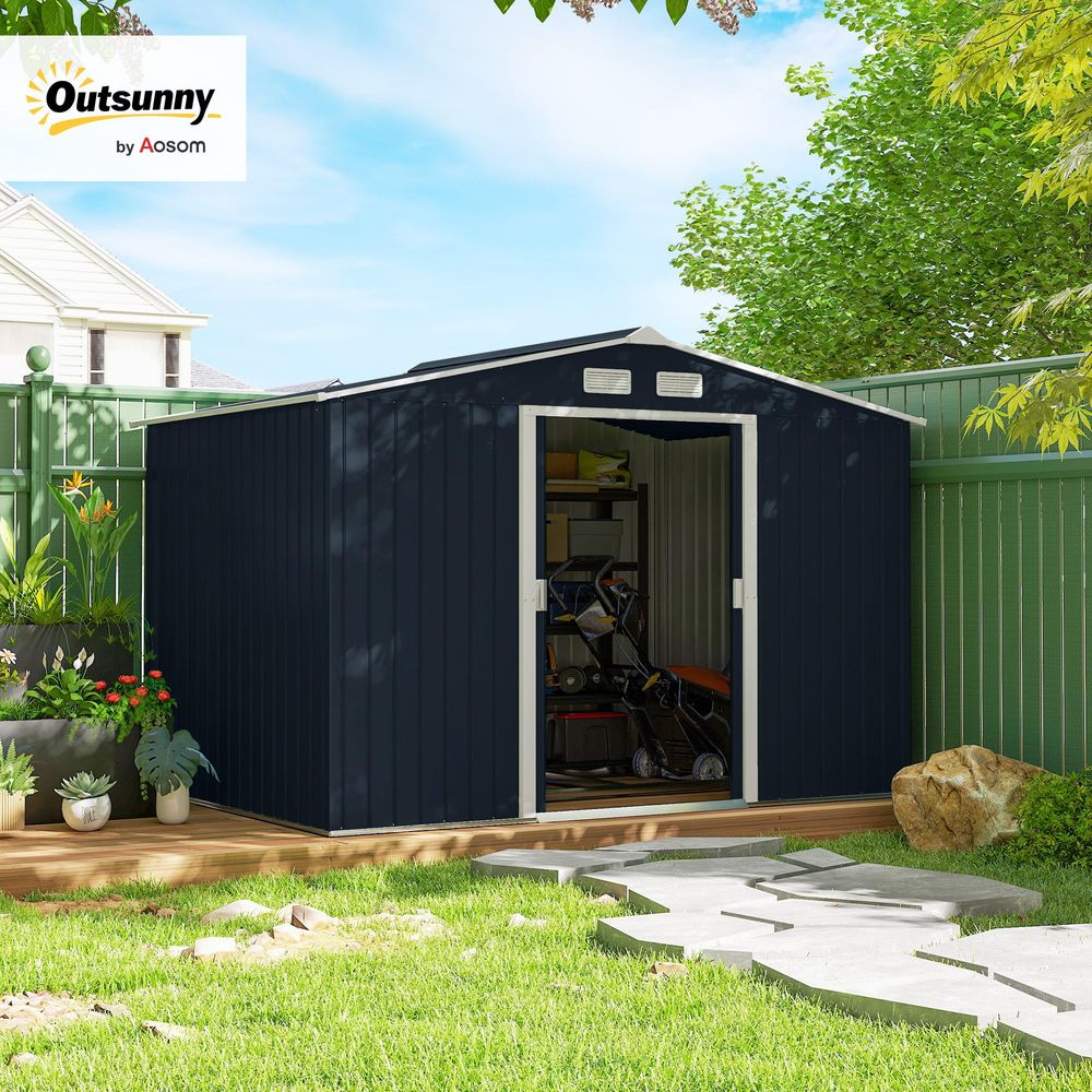 9 x 6 Outdoor Storage Shed, Ga – обзор и цена Gardening Tools B&Q