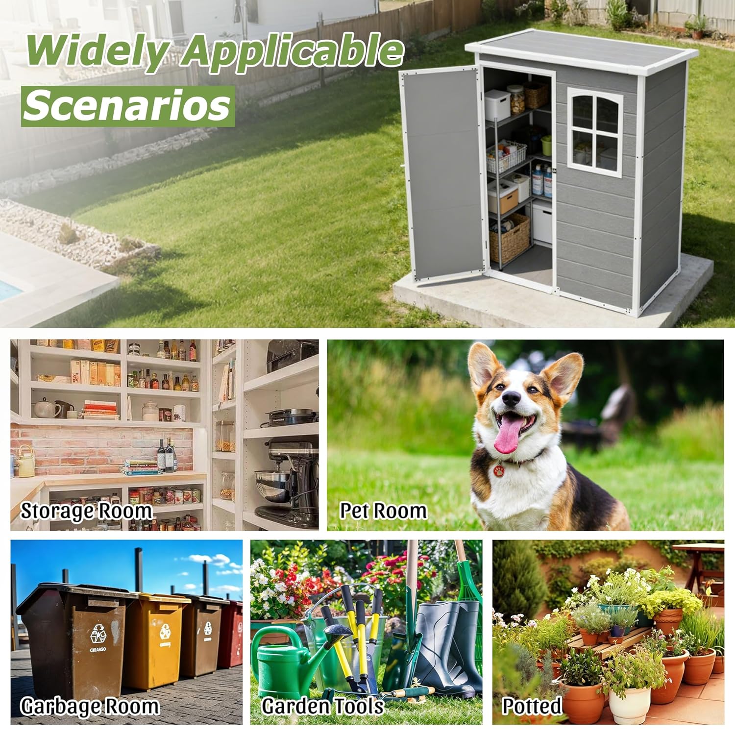 Resin Outdoor Storage Shed Kit – обзор и цена Gardening Tools And Accessories