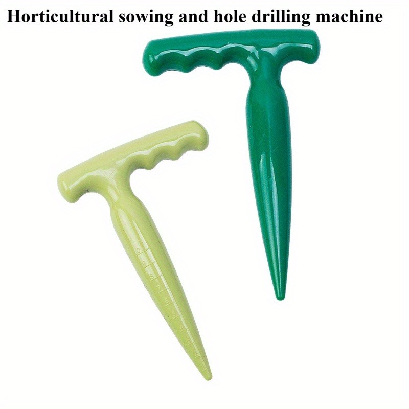 2Pcs Plastic Garden Hole Dibbe – обзор и цена Gardening Tools Long
