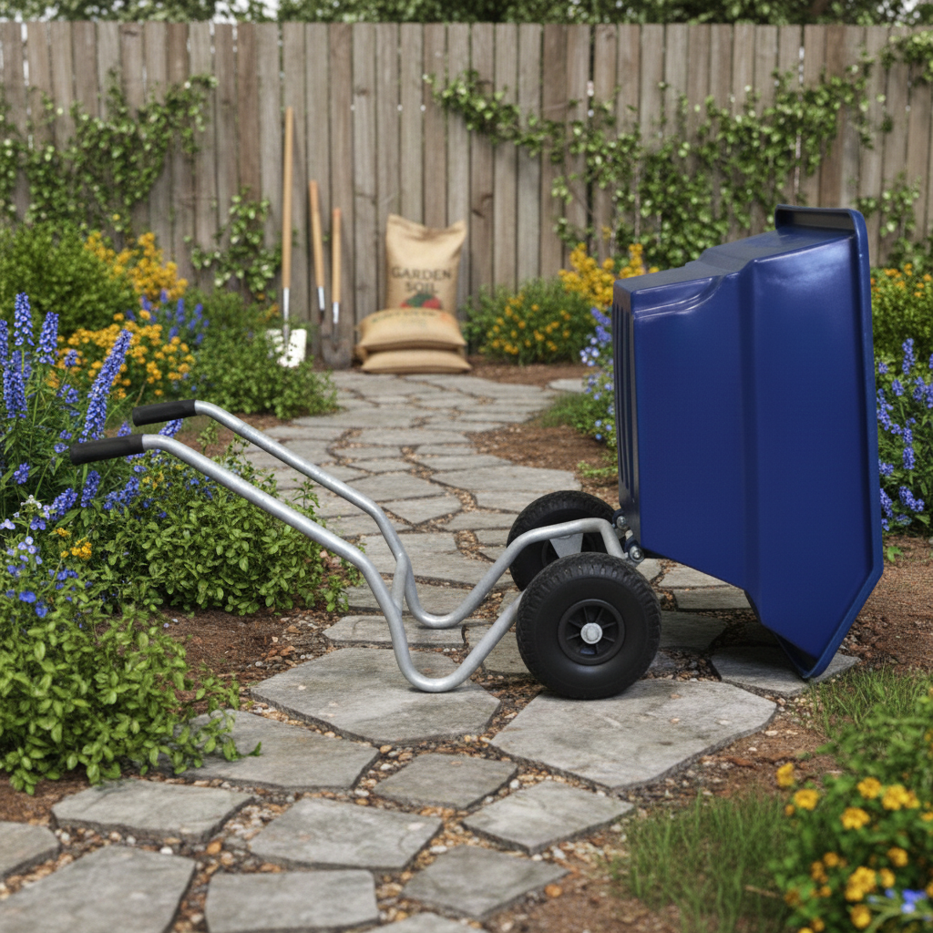 125 L Steel Tipping Wheelbarro – обзор и цена Junior Gardening Tools