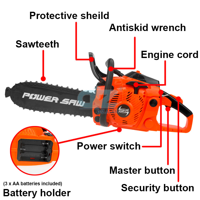 Kids Tools Power Chainsaws Ele – обзор и цена Gardening Tools For Kids
