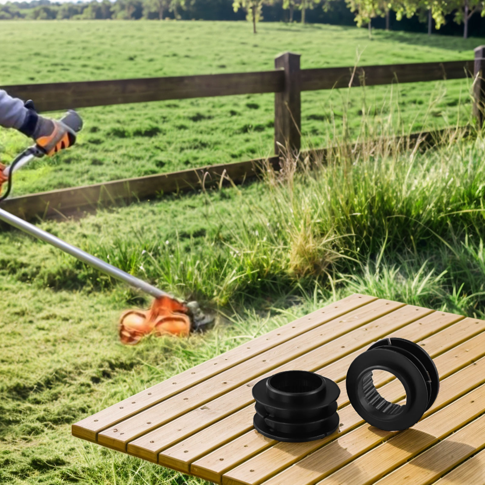 Two Pack of Trimmer Heads Comp – обзор и цена Gardening Tools Range