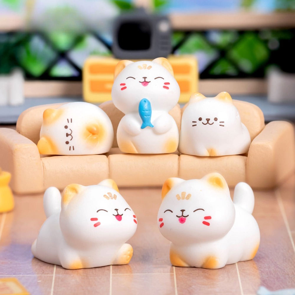 Kawaii Mini Cats Ornament Fair – обзор и цена Gardening Tools Toys
