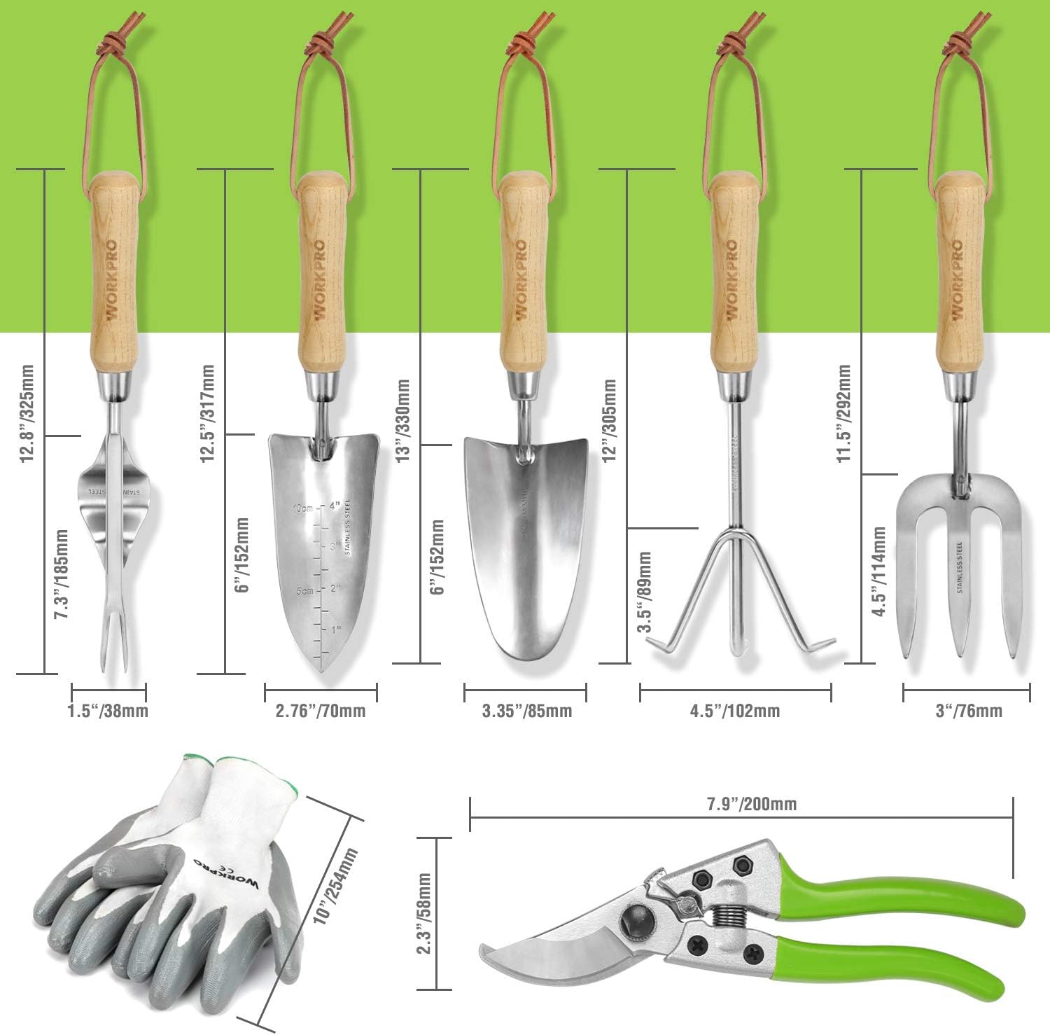 Garden Tools Set, 8 Piece Stai – обзор и цена Gardening Tools Images