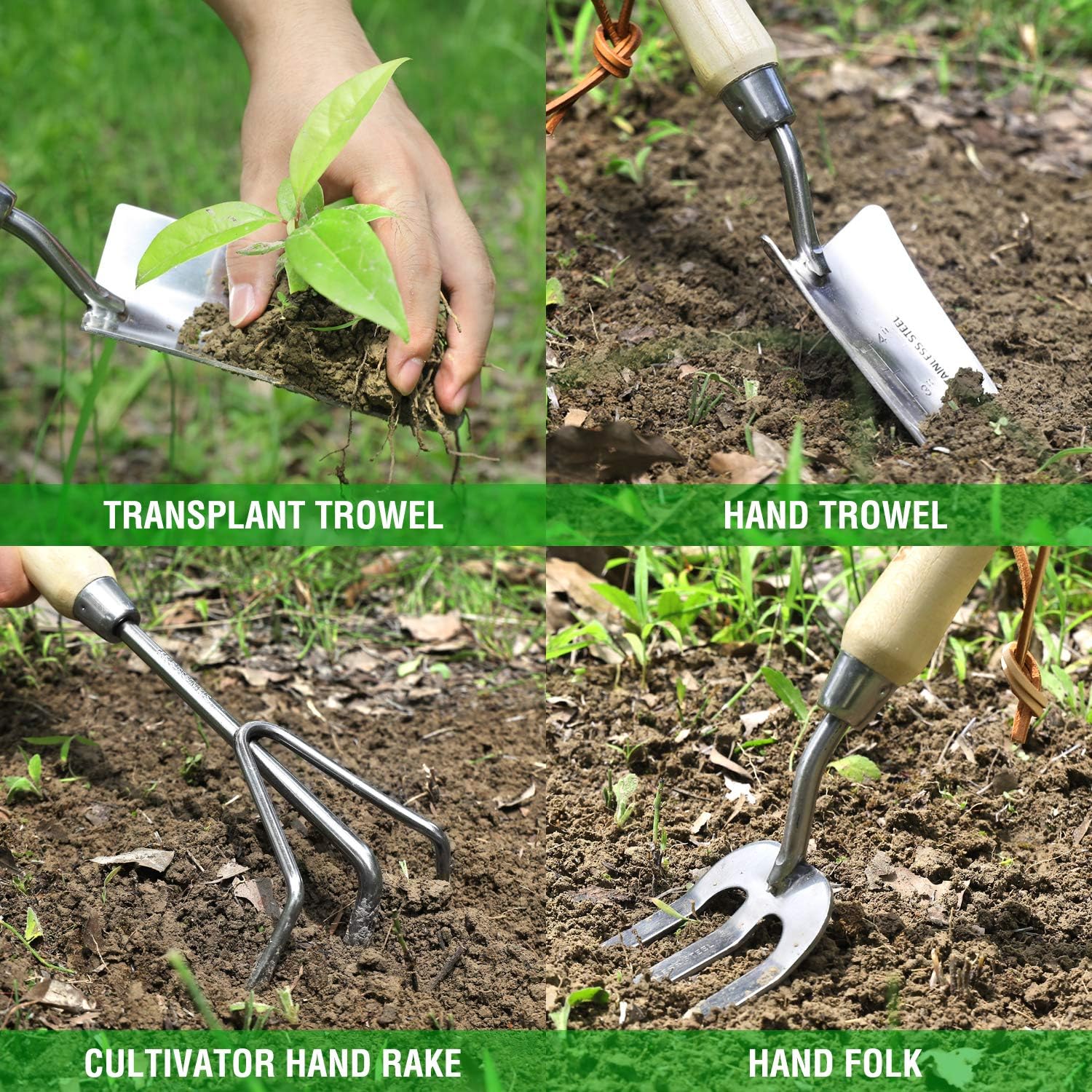 Garden Tools Set, 8 Piece Stai – обзор и цена Gardening Tools Images