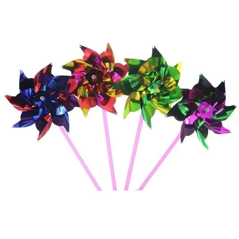 6Pcs Plastic Windmill Pinwheel – обзор и цена Gardening Tools Toys