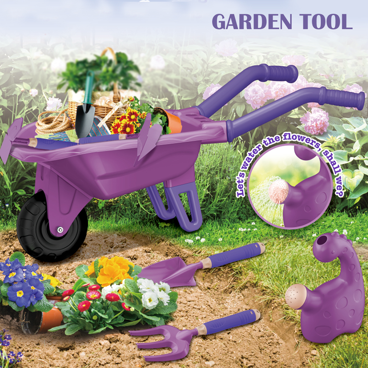 Gardening Tool Set Toys for ki – обзор и цена Gardening Tools Toys