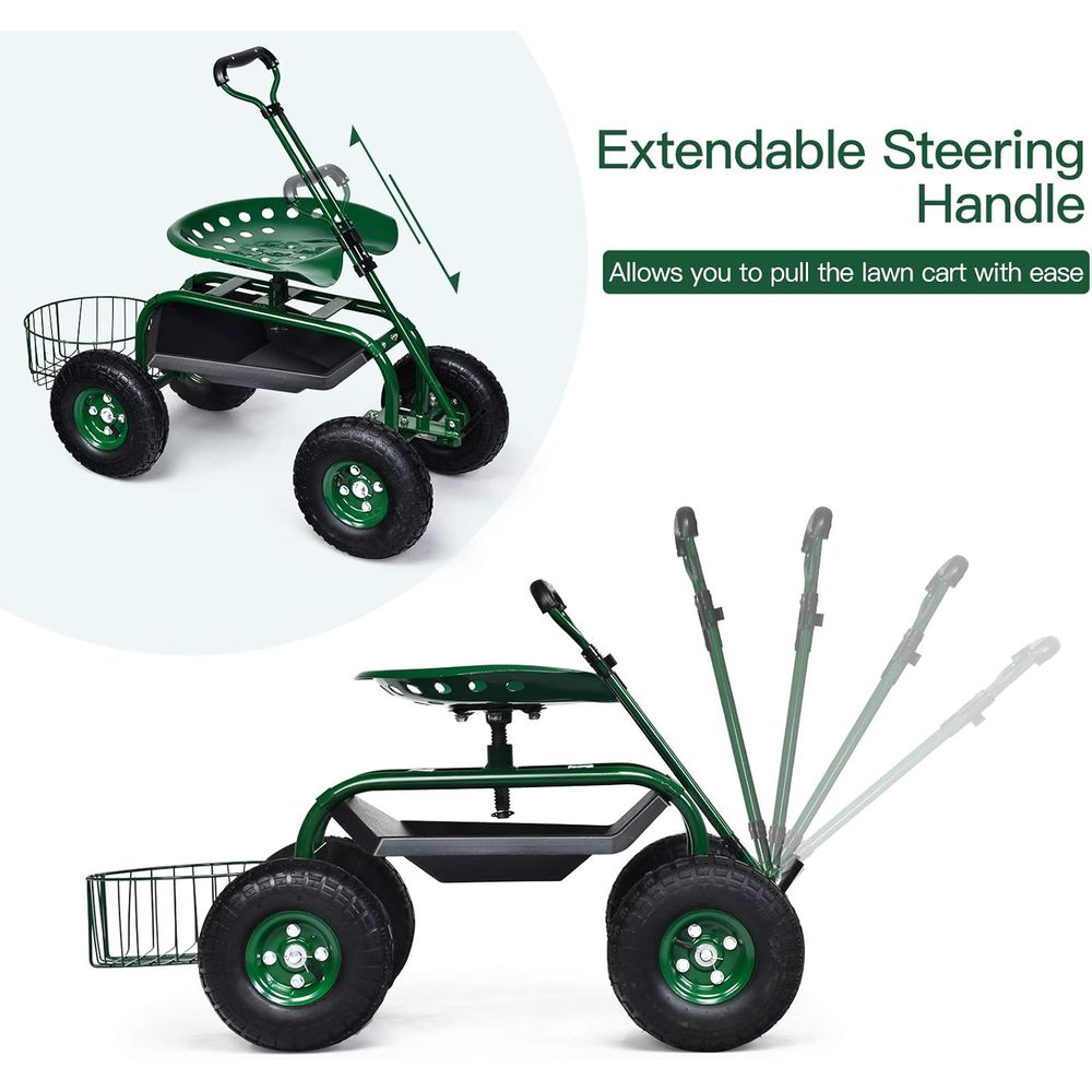 Garden Cart with Seat, Gardeni – обзор и цена Gardening Tools B&Q