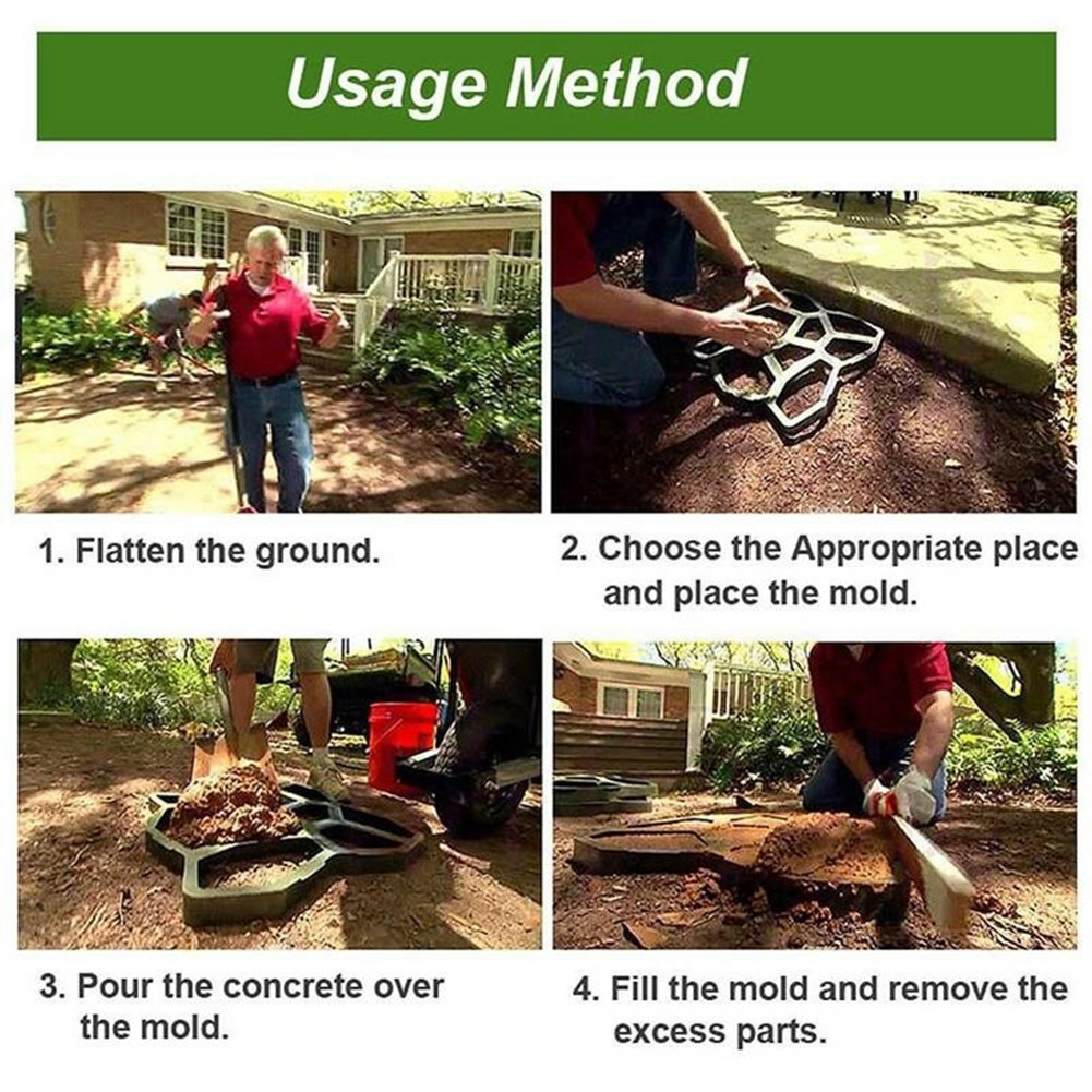 7 Grid Garden Pavement Mold DI – обзор и цена Gardening Tool Diy