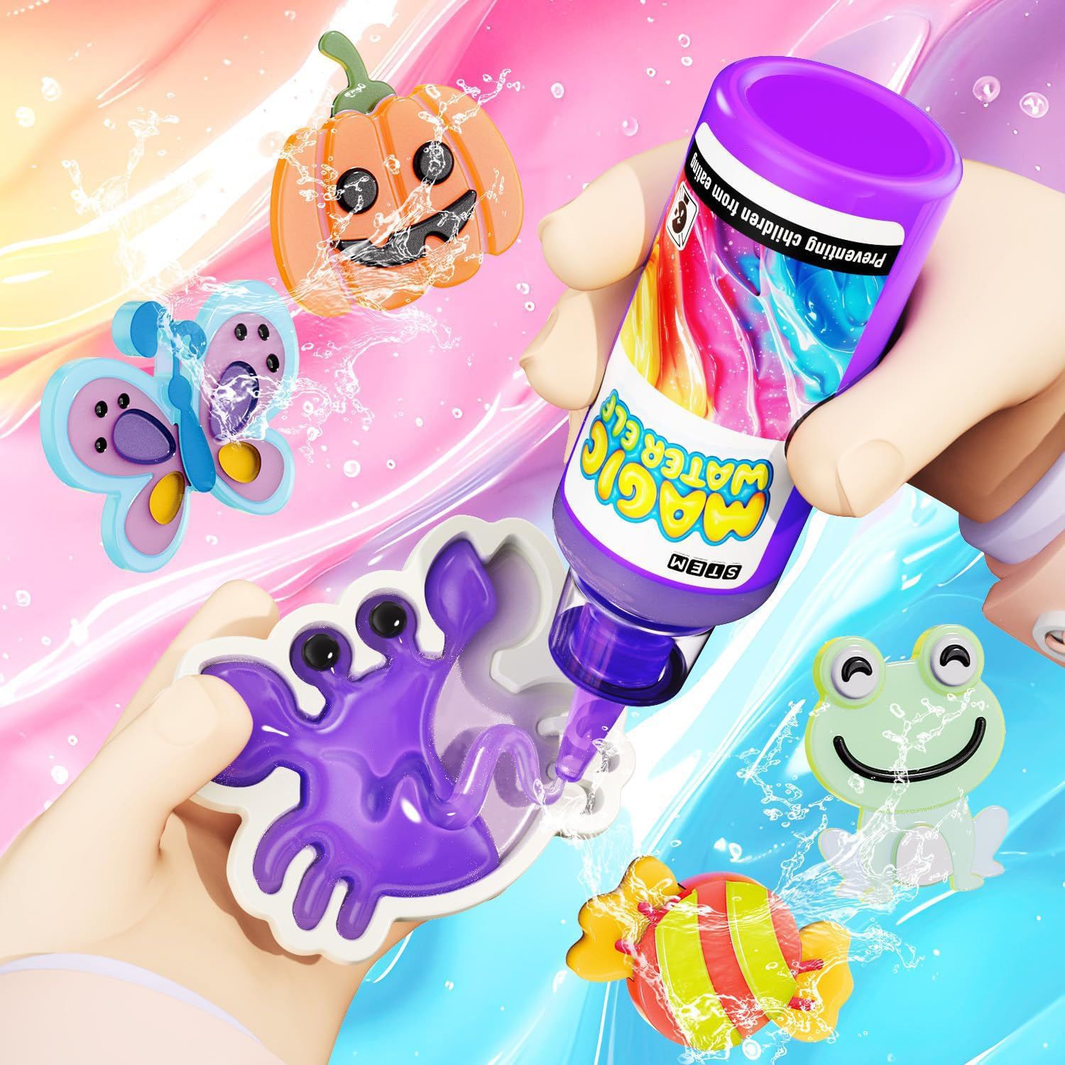 Magic Gel Water Beads Toy: 12- – обзор и цена Gardening Tools Toys