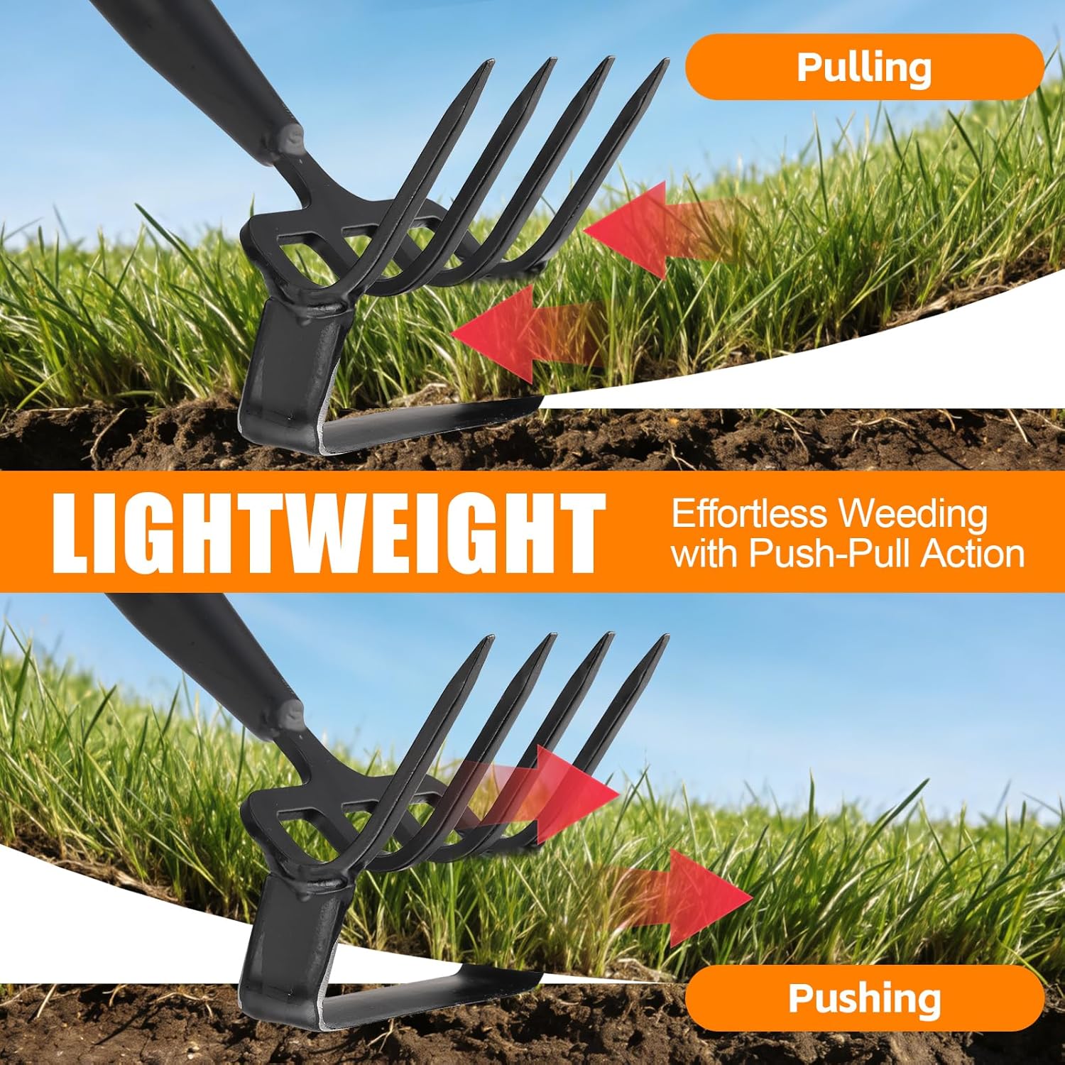 Garden Hoe, 62 Inch Weed Tool, – обзор и цена Gardening Tools Images