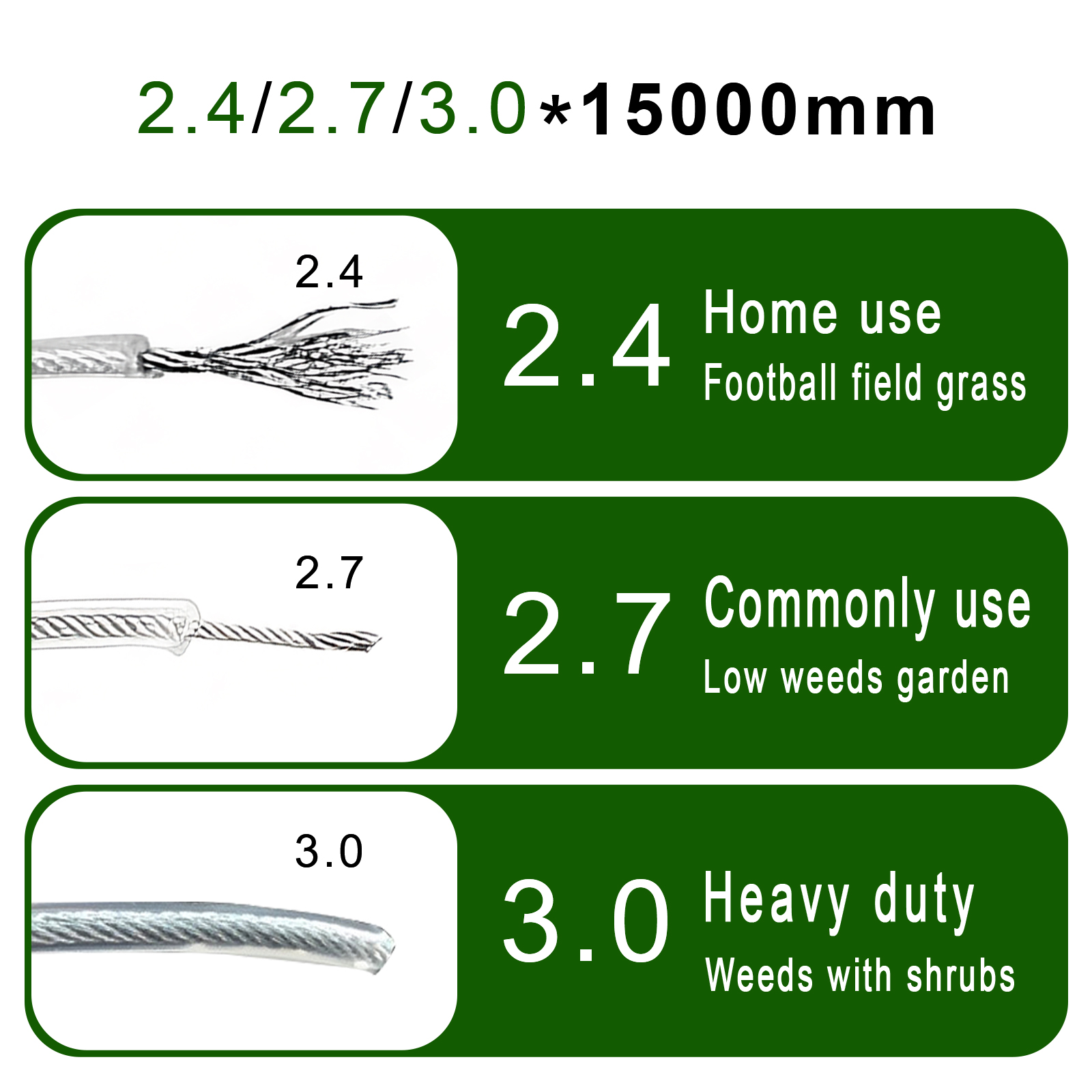 COSY 10M/15M Steel Wire Nylon  – обзор и цена Gardening Tools Long