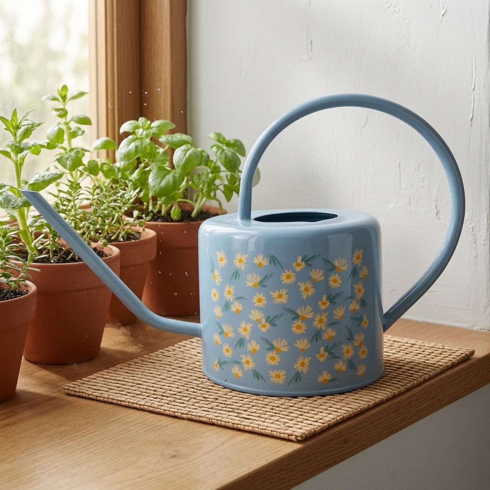 Long Spout Watering Can Floral – обзор и цена Gardening Tools Long