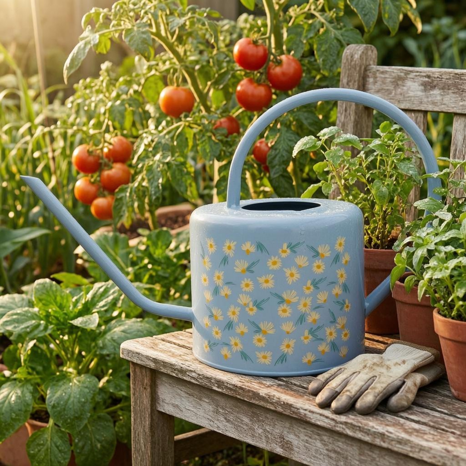 Long Spout Watering Can Floral – обзор и цена Gardening Tools Long