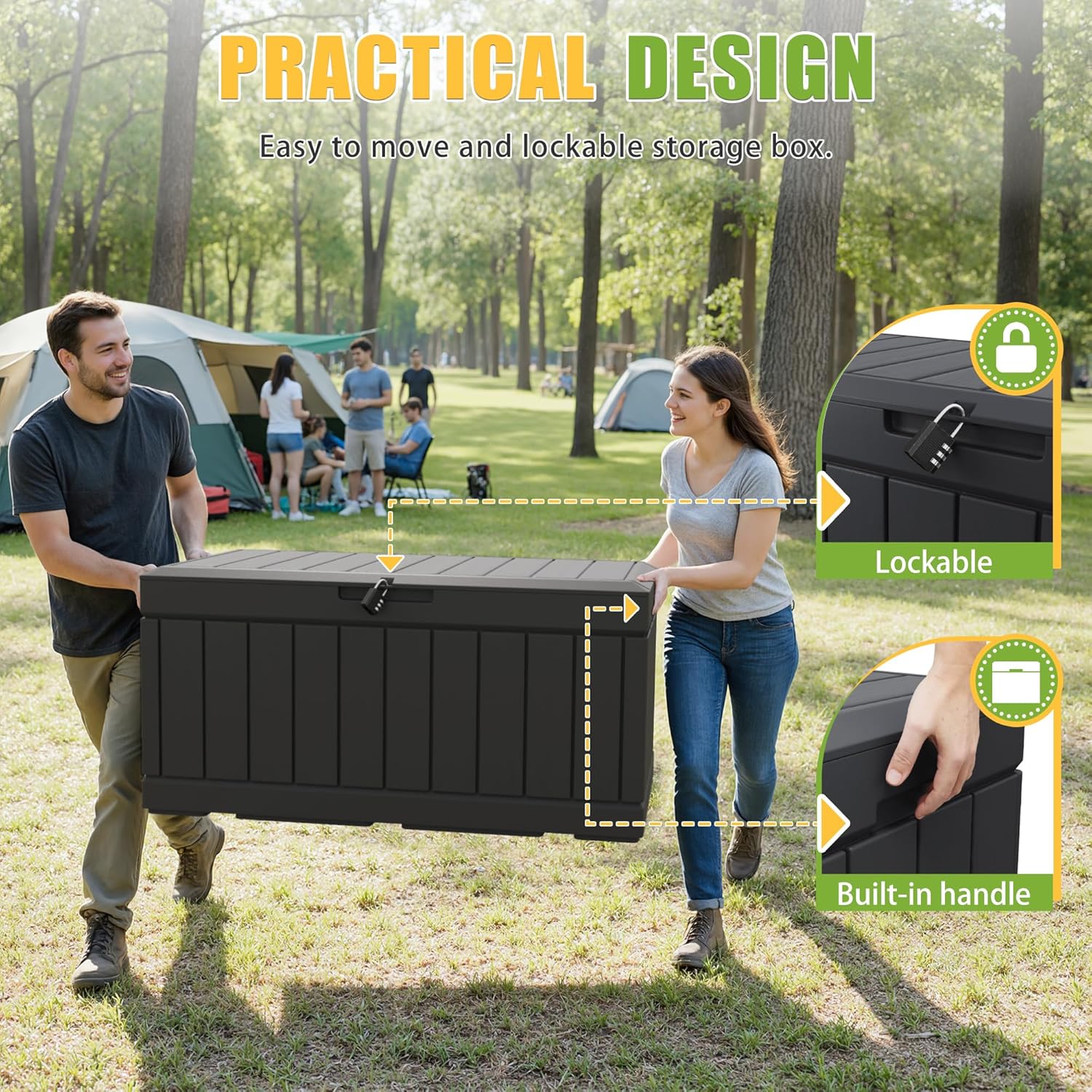82 Gallon Outdoor Storage Box  – обзор и цена Gardening Tools Images