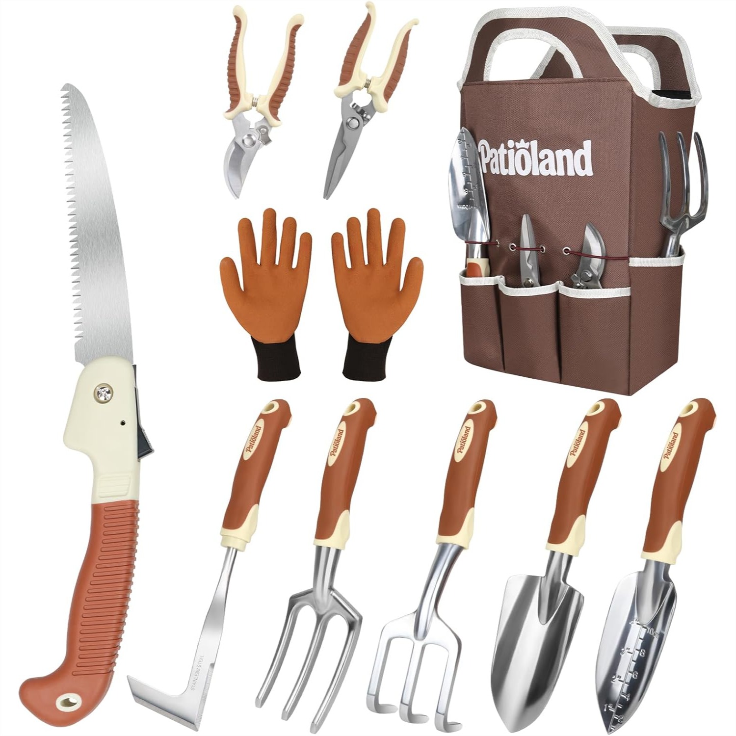10-Piece Garden Tool Set with  – обзор и цена Gardening Tools Images