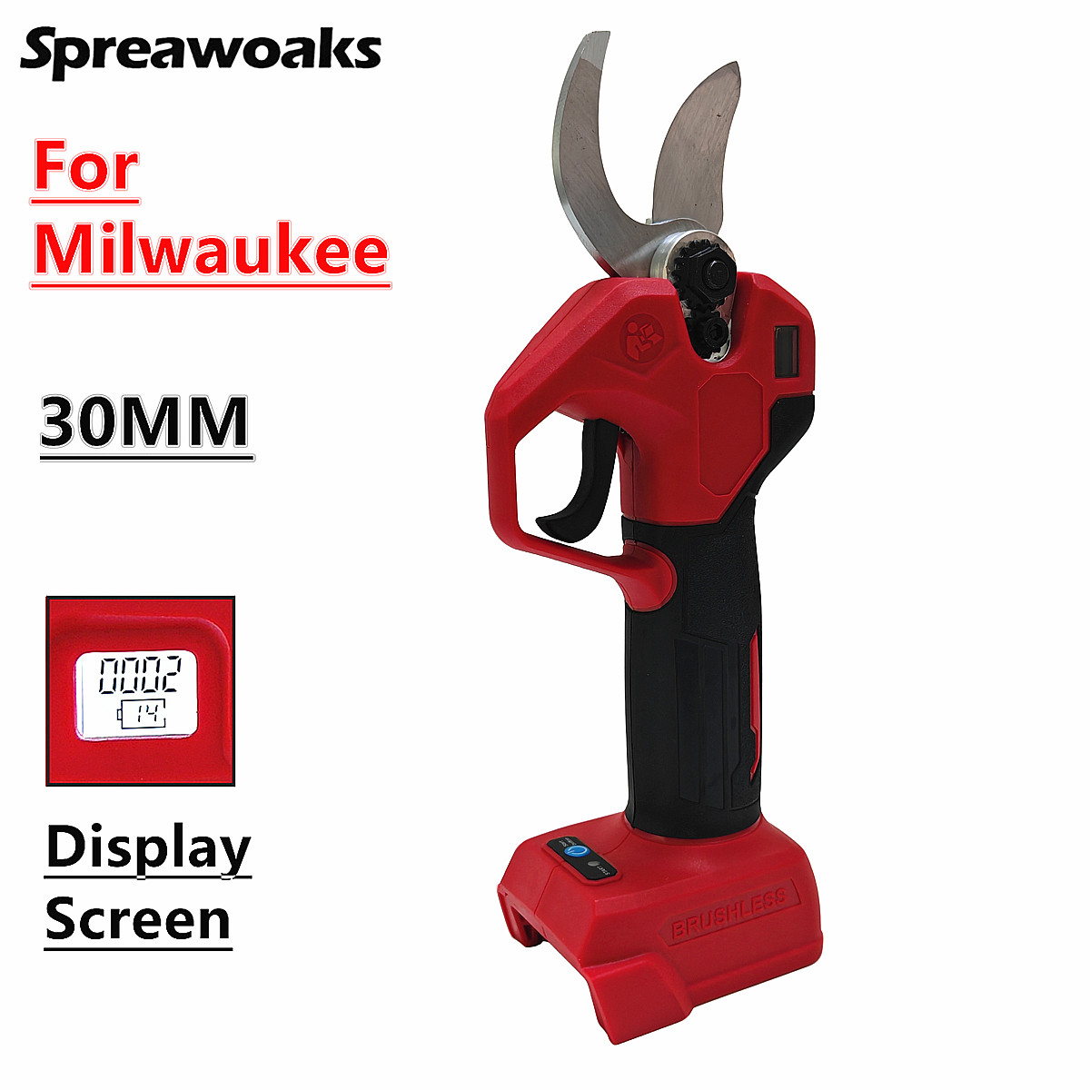 Brushless Electric Pruning She – обзор и цена Gardening Tools Spade