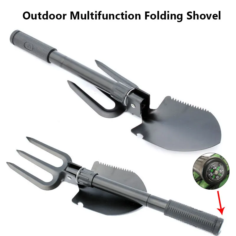 NEW Portable Multifunction Fol – обзор и цена Gardening Tools Spade