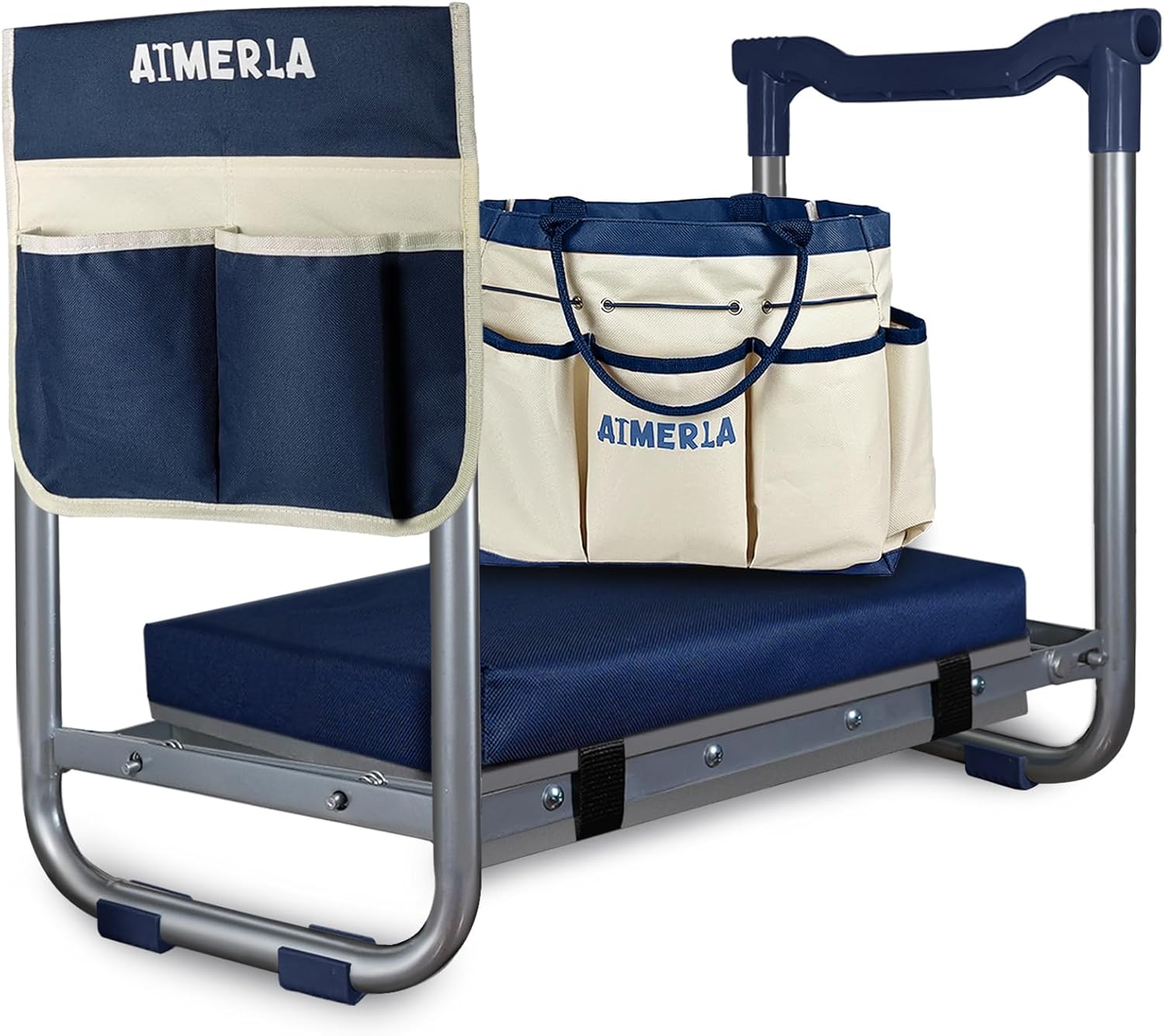 Foldable Kneeler Seat with Det – обзор и цена Gardening Tools Images