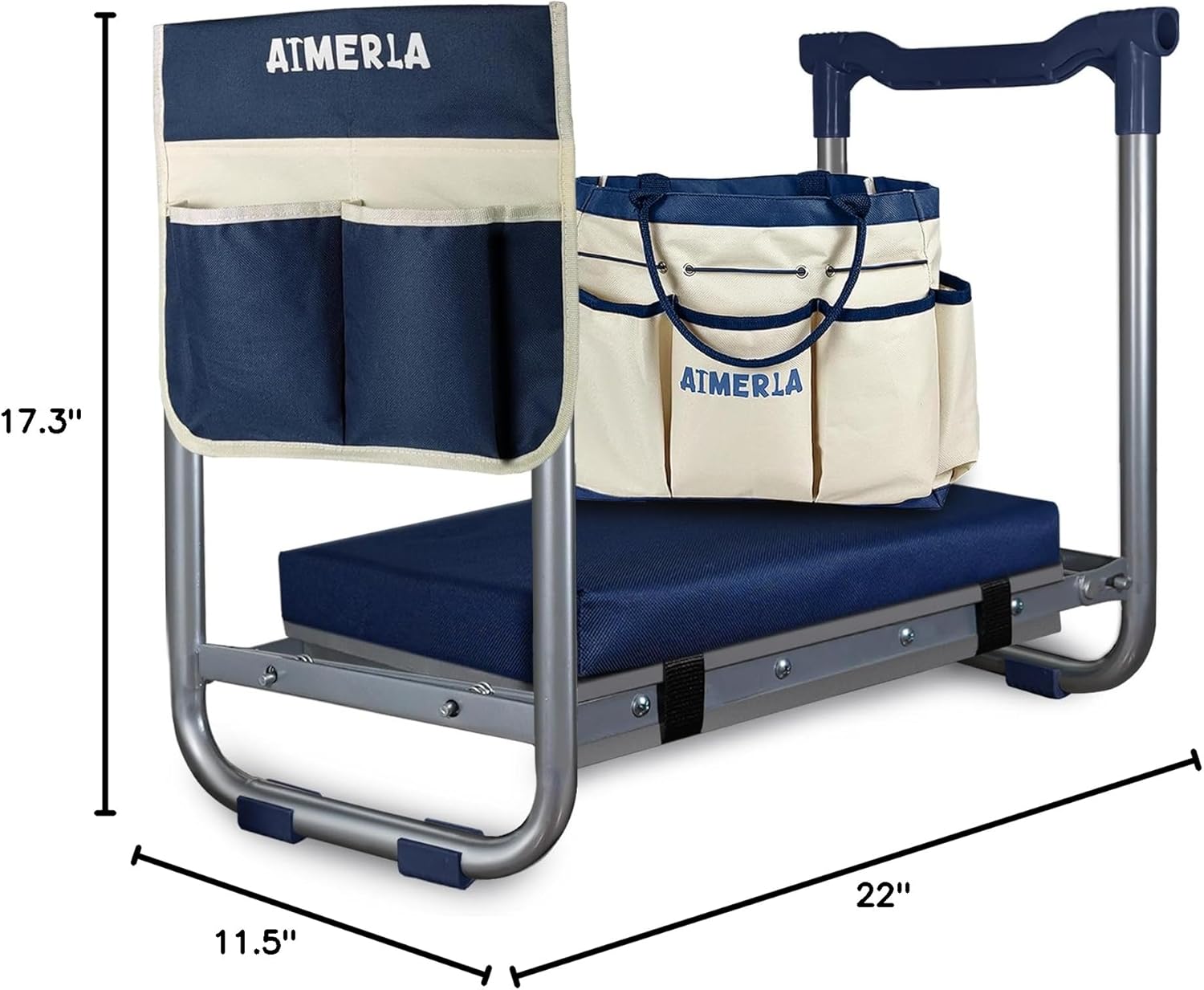 Foldable Kneeler Seat with Det – обзор и цена Gardening Tools Images